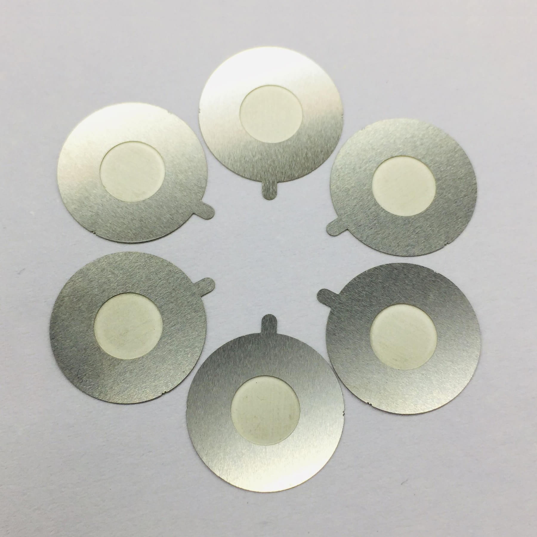 half etching oring metal shims