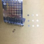 ultra-thin etched steel sheet