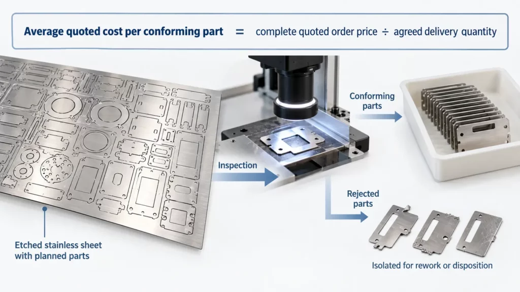 cost-per-conforming-part
