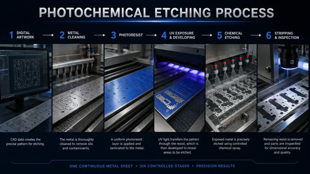 step_photochemical_etching_process_for_thin_precision_metal_components