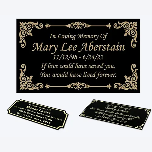 Custom Metal Engraving