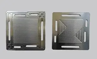 Platinum coated bipolar plate Gas Diffusion Layer