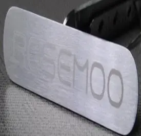 aluminium logo card aluminium logo card