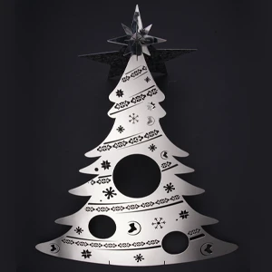 metal christmas tree