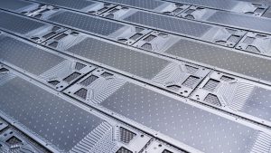 Fuel cell in bipolar plate