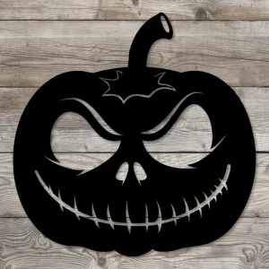 metal pumpkin ornament