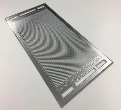 Titanium bipolar plate