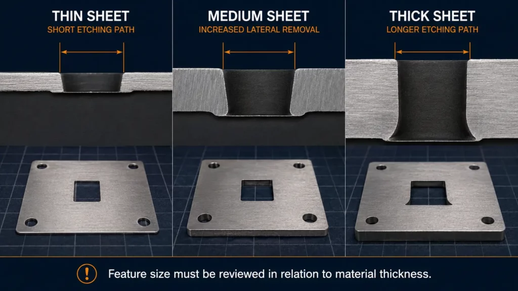 Relationship_between_metal_thickness_and_minimum_feature_size_in_photo_etching