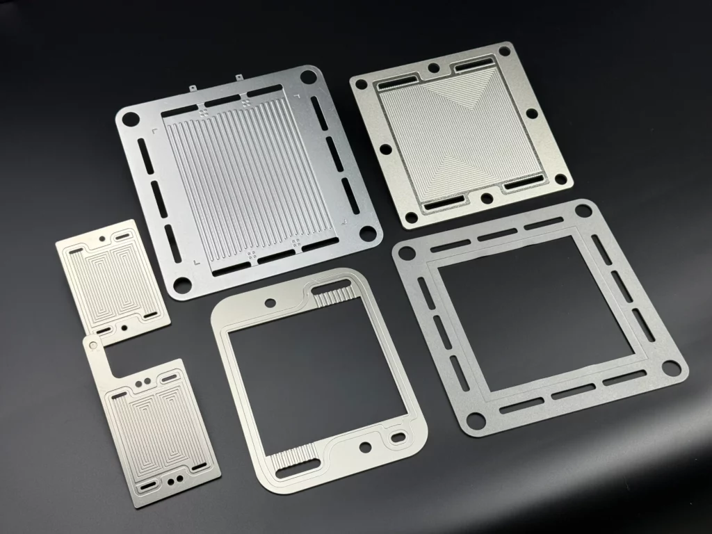 TMNetch Collection of Etched Metal Flow Channel Plates