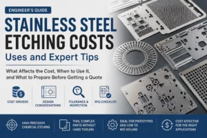 Stainless Steel Etching Costs, Uses, and Expert Tips