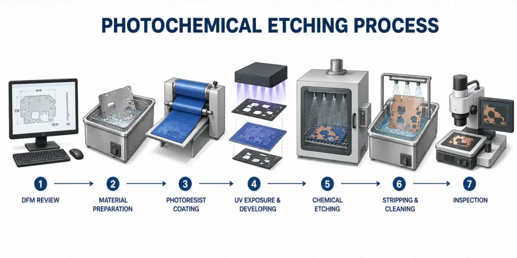 chemical etching process