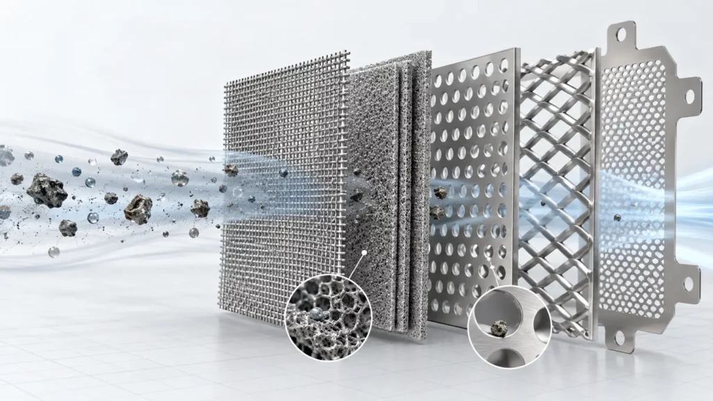 Metal_Mesh_Filter_Types_Materials_Applications__Selection_Guide