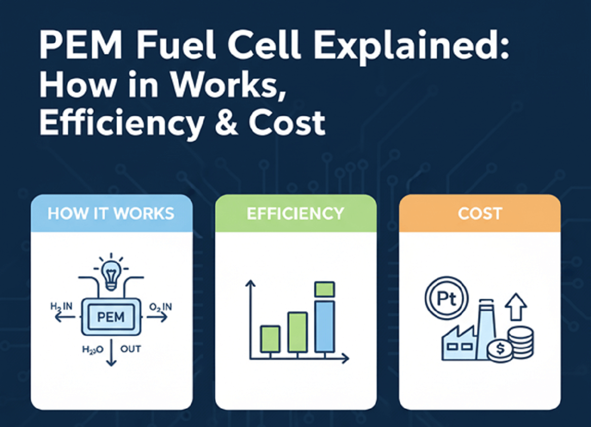 PEM Fuel Cell Explained How it works, Efficiency & Cost