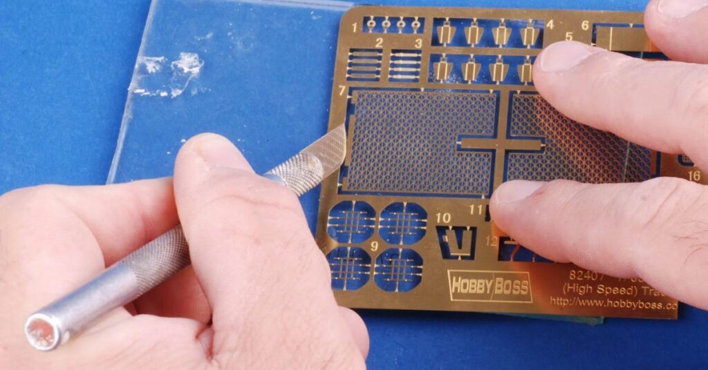 Photo-Etched Model Parts