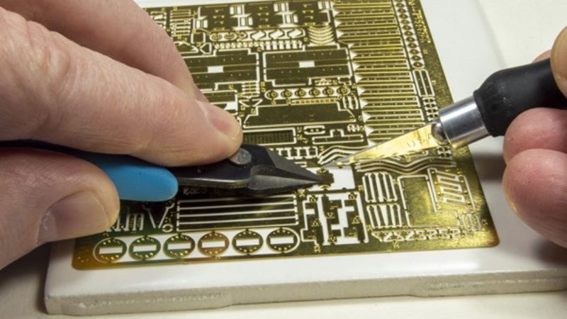 Photo Etched Model Parts Explained: An In-Depth Exploration 6 Cutting Without Damage