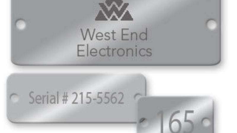 Aluminum Etched Tags