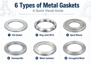 A Guide to 6 Metal Gasket Types Which One is Right for You