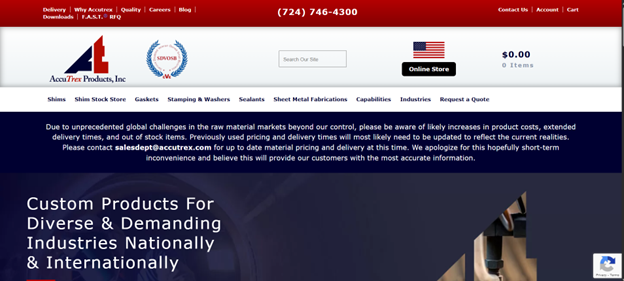 AccuTrex Products, Inc