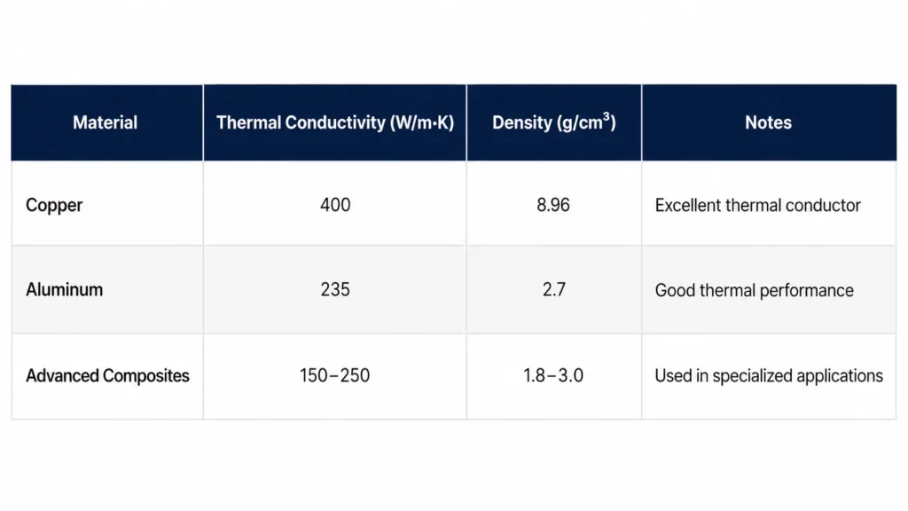 Materials Used in Vapor Chambers