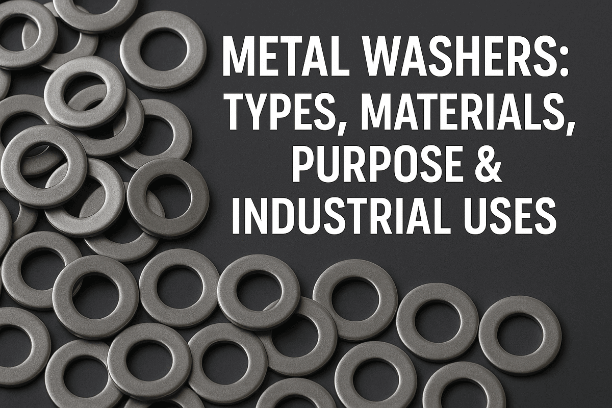 Metal Washers: Types, Materials, Purpose & Industrial Uses