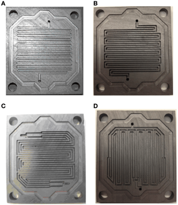 Different Types of Flow Field Plates and Their Functions 3 Serpentine Flow Field Plates Samples