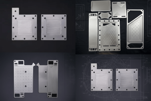 Efficient Fuel Cell Stack Design: Principles & Integration 6 TMNetch Bipolar Plate samples