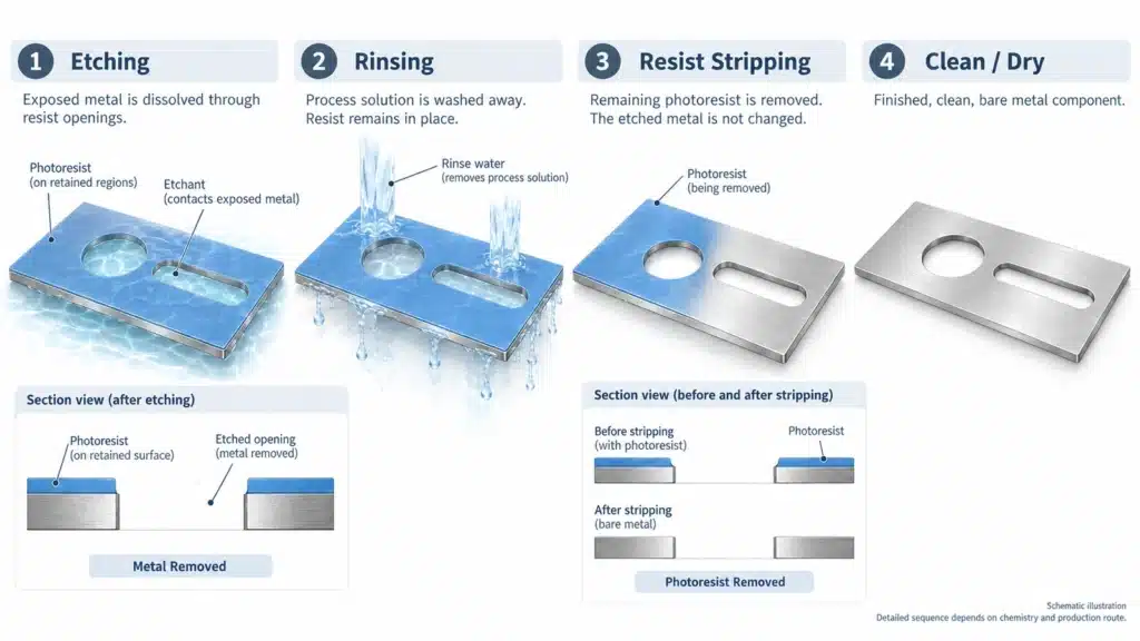etching-rinsing-resist-stripping