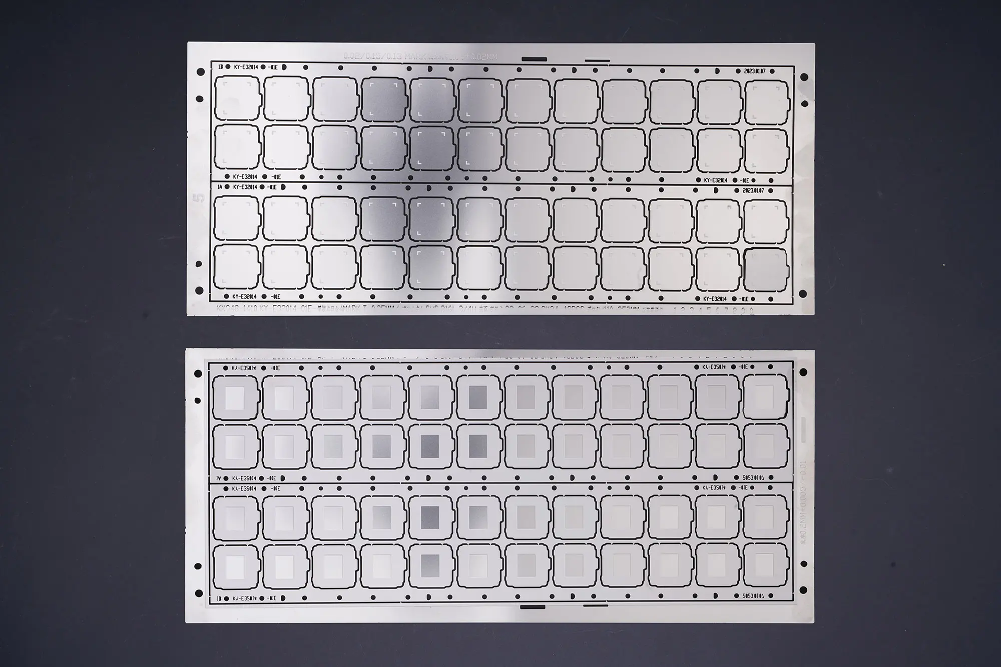 chemical etched plates