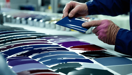 Color-matching painting service