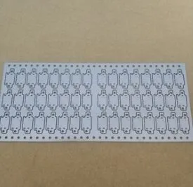 Stainless Steel Shims with Half Etching