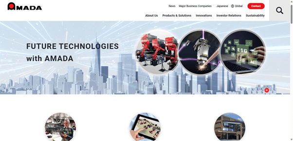 Amada Website