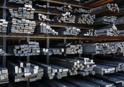 Automotive metal fabrication material used