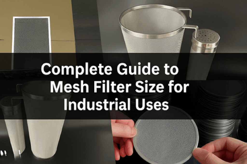 Complete Guide to Mesh Filter Size for Industrial Uses