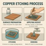 Copper Process Poster Copper Etching – Process, Solutions & Applications Guide