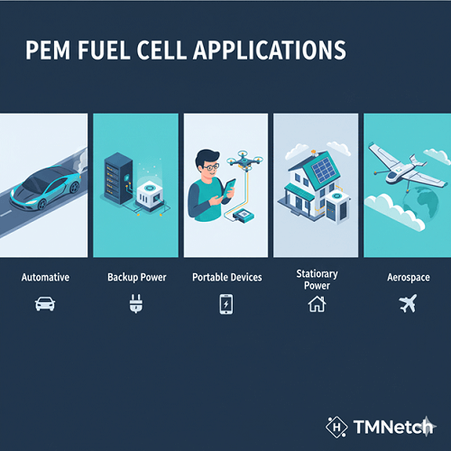 Different application of PEM fuel cell
