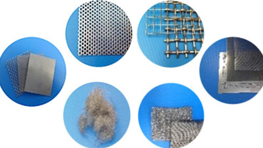 Different types of metal mesh filters