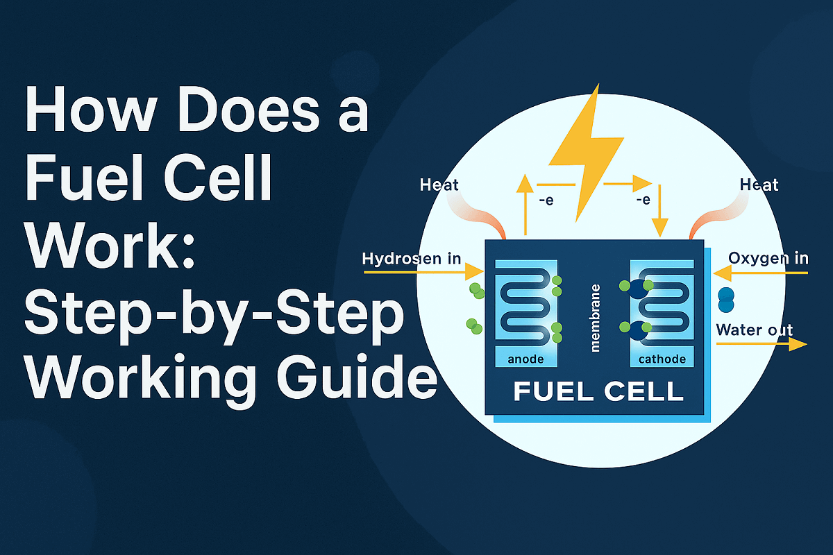 How Does a Fuel Cell Work: Step-by-Step Working Guide
