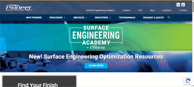 Pioneer Metal Finishing