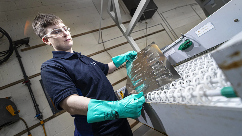 Photoresist application