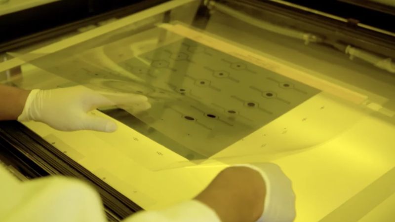 UV Exposure and Etching
