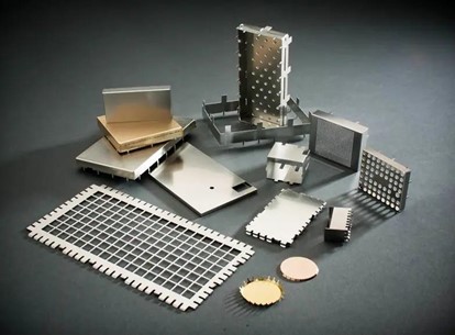 different types of EMI shielding metal materials