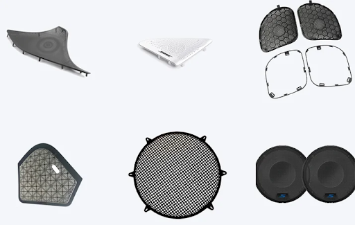 TMNetch ccustom metal speaker grills