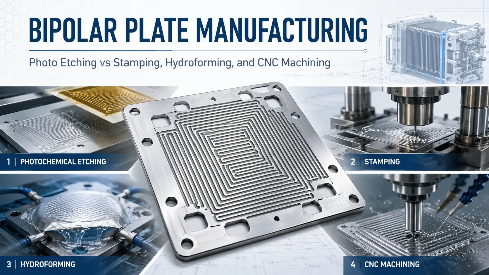 Bipolar Plate Manufacturing process comparision