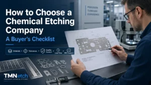 How to Choose a Chemical Etching Company A Buyer’s Checklist