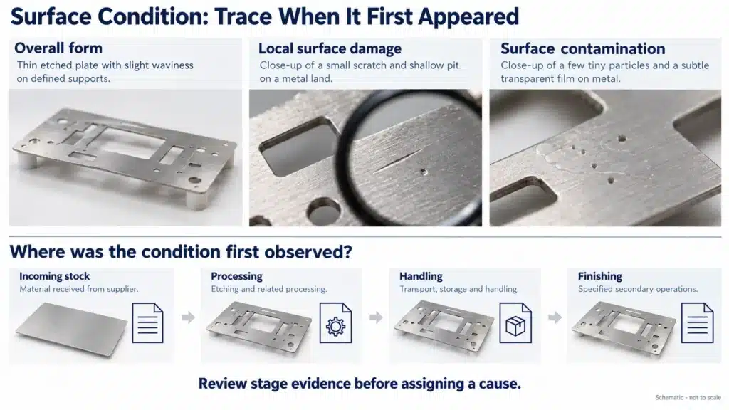 surface-condition-stage-traceability