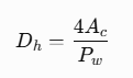 a-non-circular-passage-with-its-hydraulic-diameter