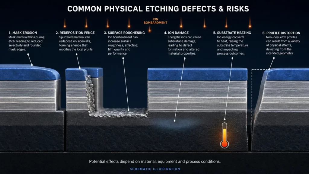 common_physical_etching_defects_risks