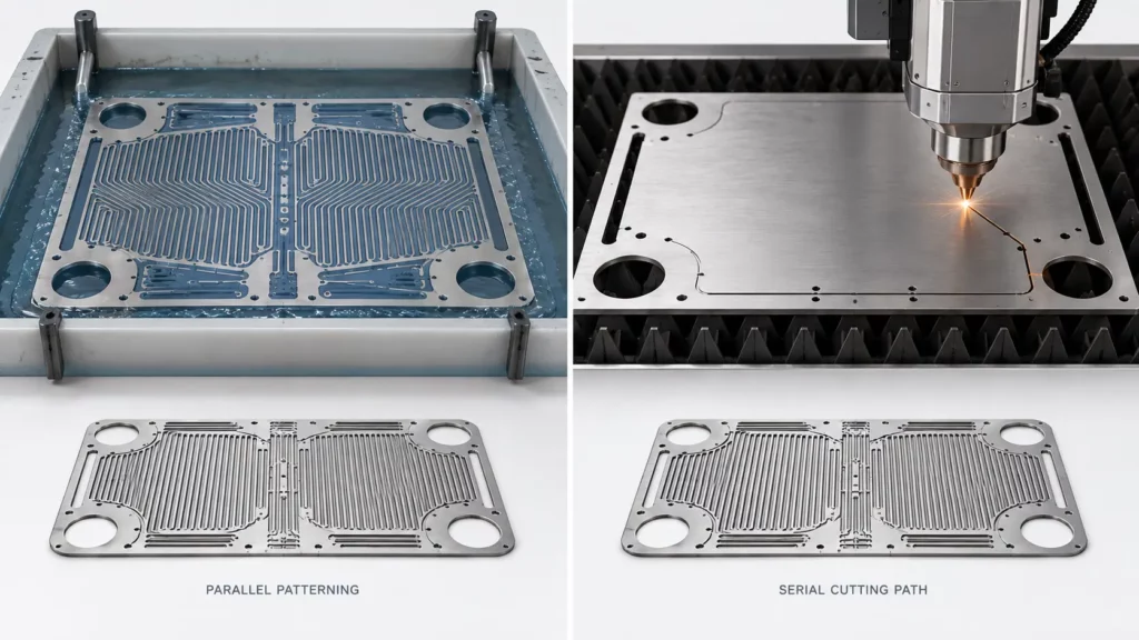Chemical_etching_and_laser_cutting_process_comparison_for_heat_exchanger_plates