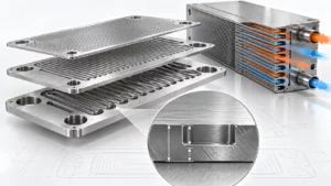 Etched Heat Exchanger Plate