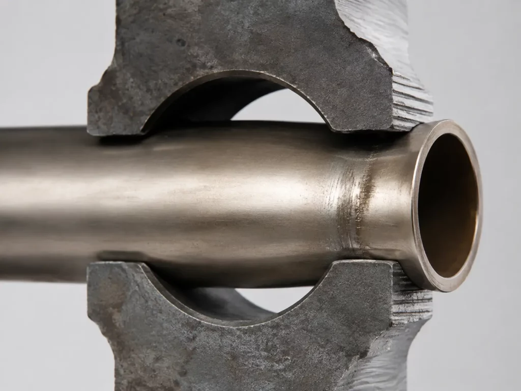 Tube-to-baffle_clearance_and_localized_fretting_wear_caused_by_flow-induced_vibration